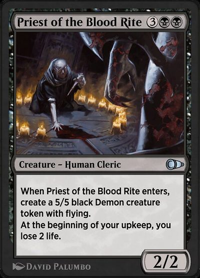 Priest of the Blood Rite - Pioneer Masters