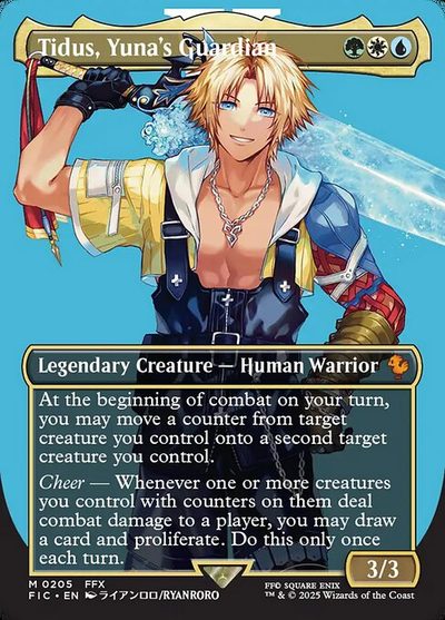 Tidus, Yuna's Guardian - Final Fantasy Commander