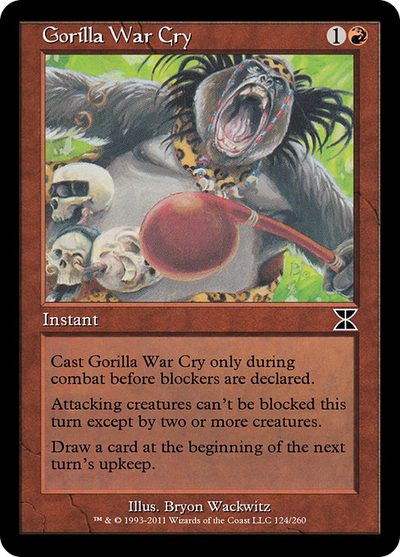 Gorilla War Cry - Masters Edition IV