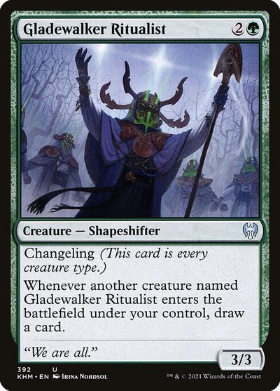 Gladewalker Ritualist - Kaldheim
