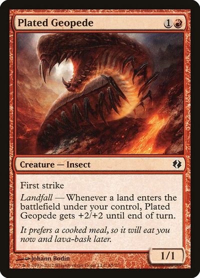 Plated Geopede - Duel Decks: Venser vs. Koth