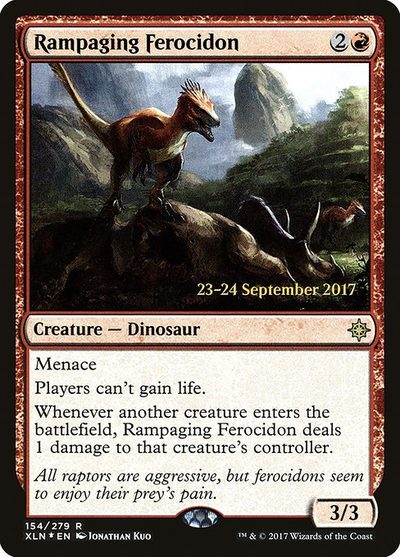 Rampaging Ferocidon - Ixalan Promos
