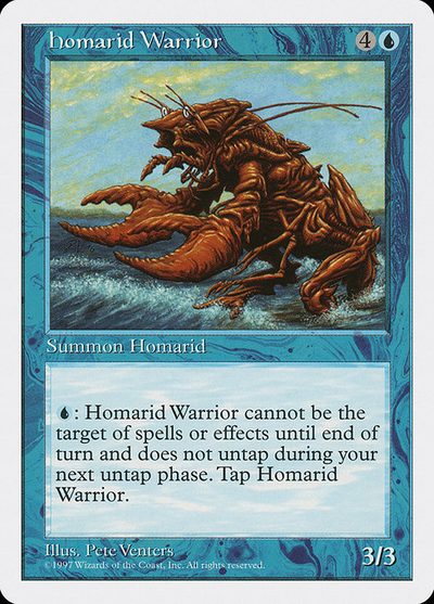 Homarid Warrior - Fifth Edition