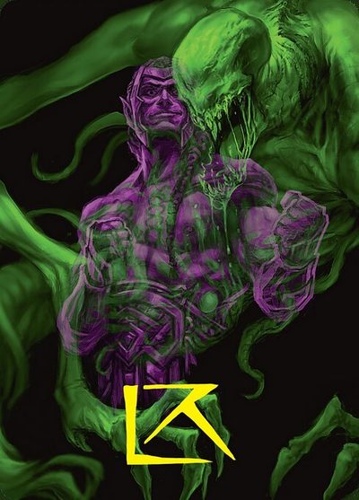 Tyvar, the Pummeler // Tyvar, the Pummeler - Duskmourn: House of Horror Art Series