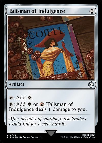Talisman of Indulgence - Fallout