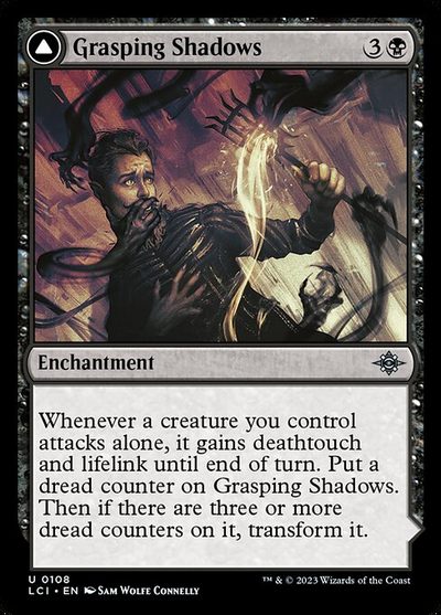 Grasping Shadows // Shadows' Lair - The Lost Caverns of Ixalan