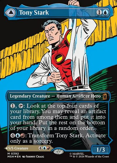 Tony Stark // The Invincible Iron Man - Marvel Super Heroes