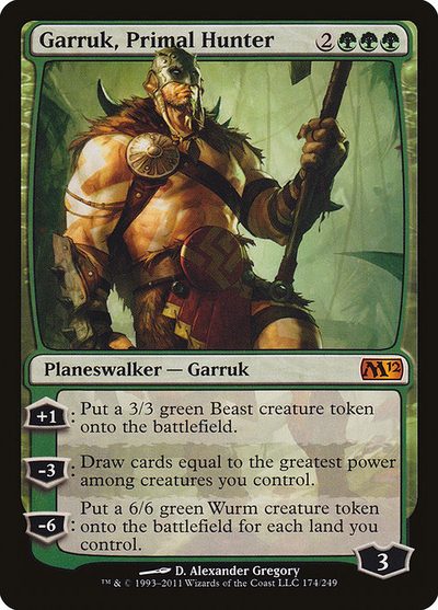 Garruk, Primal Hunter - Magic 2012