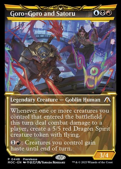 Goro-Goro and Satoru - March of the Machine Commander