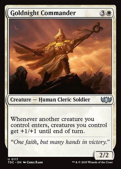 Goldnight Commander - Tarkir: Dragonstorm Commander