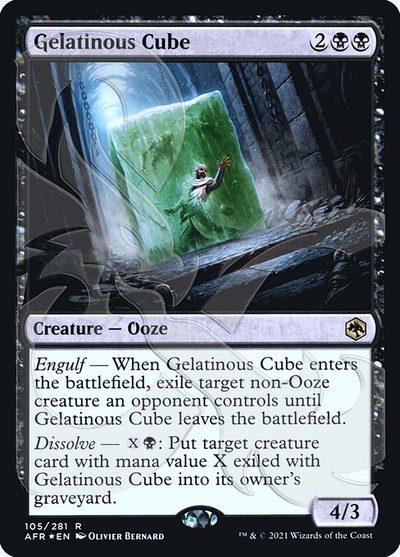 Gelatinous Cube - Adventures in the Forgotten Realms Promos