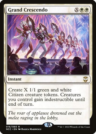 Grand Crescendo - New Capenna Commander Promos