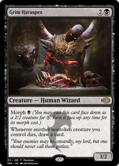Grim Haruspex - Magic Online Promos