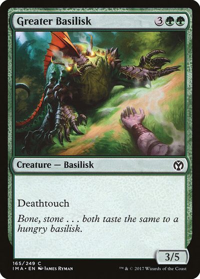 Greater Basilisk - Iconic Masters