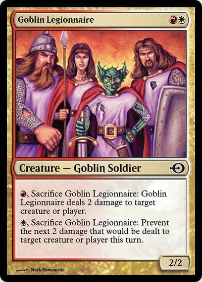 Goblin Legionnaire - Magic Online Promos