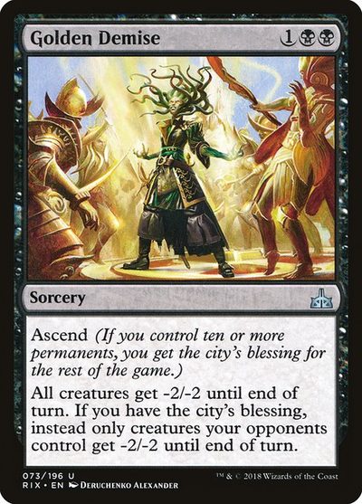 Golden Demise - Rivals of Ixalan