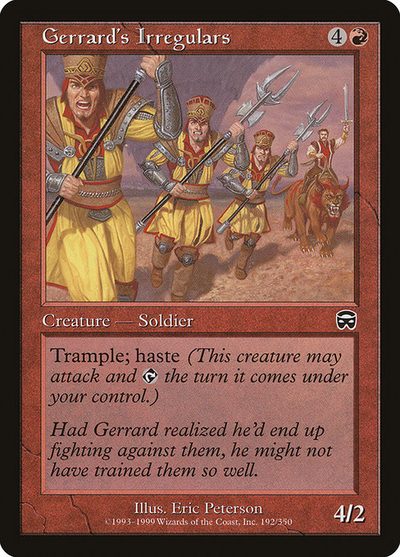 Gerrard's Irregulars - Mercadian Masques