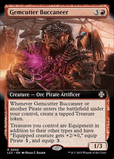 Gemcutter Buccaneer - The Lost Caverns of Ixalan Commander