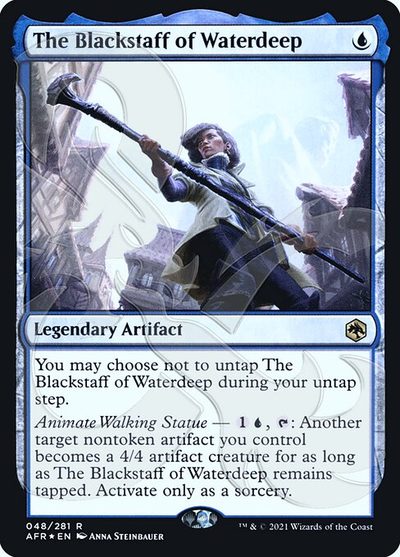 The Blackstaff of Waterdeep - Adventures in the Forgotten Realms Promos