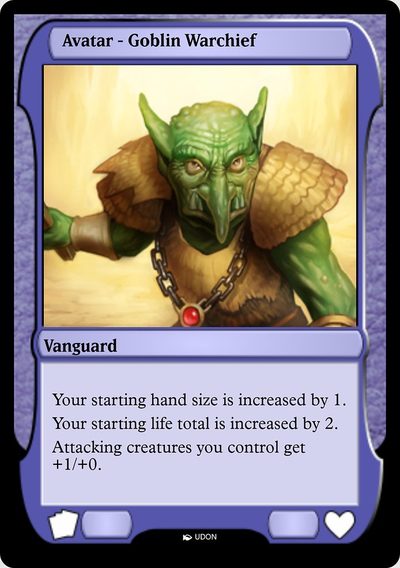 Goblin Warchief Avatar - Magic Online Avatars