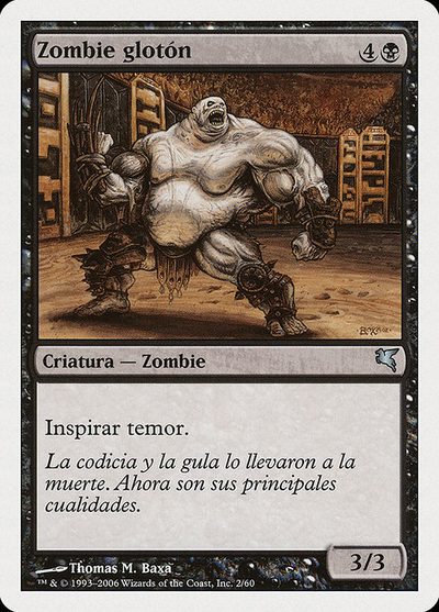 Gluttonous Zombie - Salvat 2005