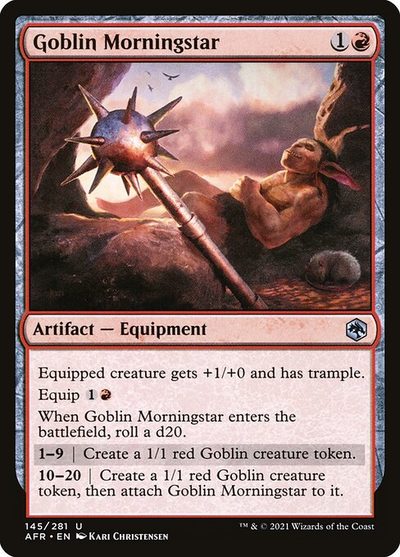 Goblin Morningstar - Adventures in the Forgotten Realms