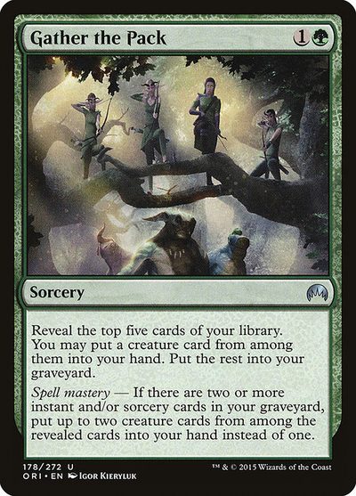 Gather the Pack - Magic Origins