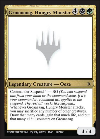 Groaaaaag, Hungry Monster - Unknown Event