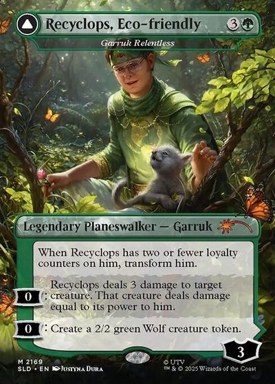 Garruk Relentless // Garruk, the Veil-Cursed - Secret Lair Drop