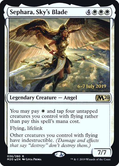 Sephara, Sky's Blade - Core Set 2020 Promos