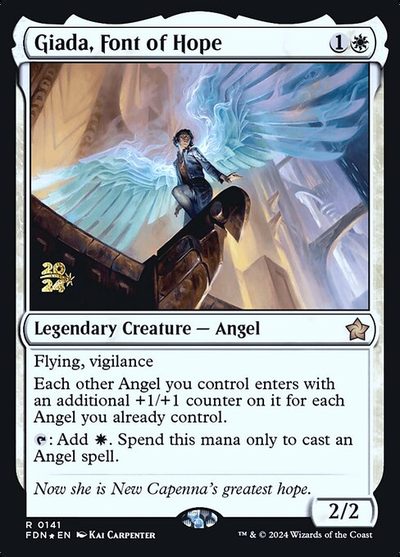 Giada, Font of Hope - Foundations Promos
