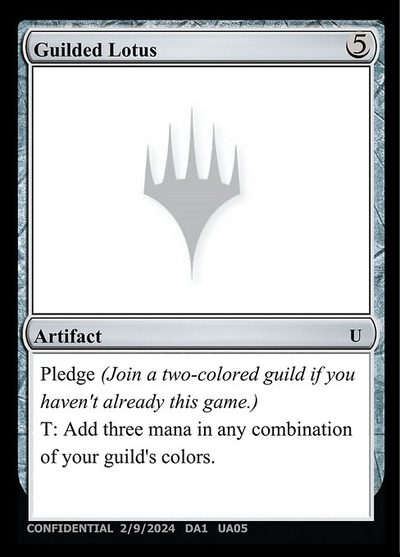 Guilded Lotus - Unknown Event