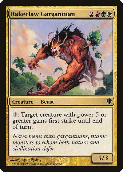 Rakeclaw Gargantuan - Commander 2013