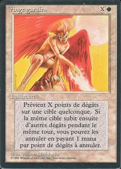 Guardian Angel - Foreign Black Border