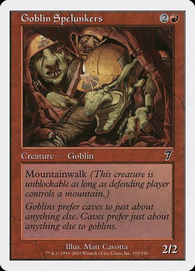 Goblin Spelunkers - Seventh Edition