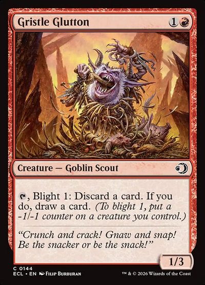 Gristle Glutton - Lorwyn Eclipsed