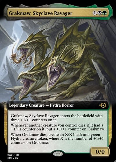 Grakmaw, Skyclave Ravager - Magic Online Promos