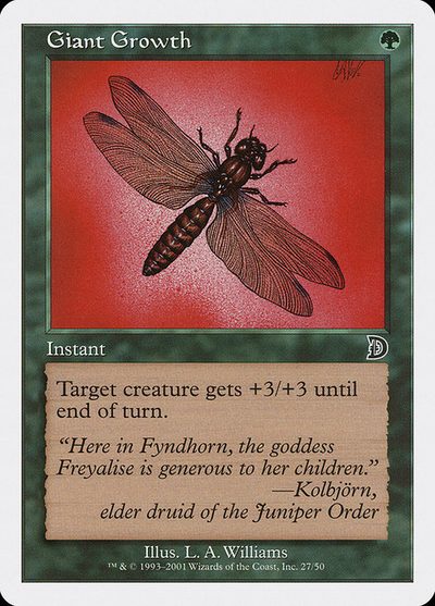 Giant Growth - Deckmasters