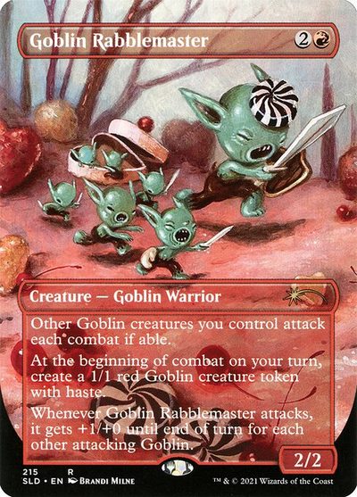 Goblin Rabblemaster - Secret Lair Drop