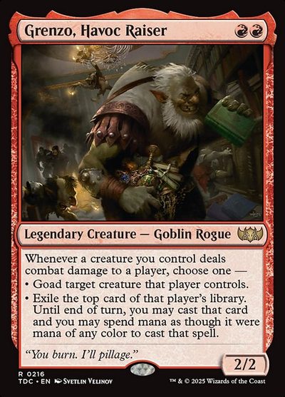Grenzo, Havoc Raiser - Tarkir: Dragonstorm Commander