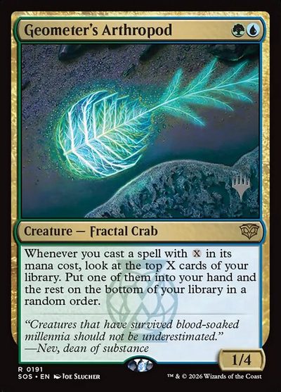 Geometer's Arthropod - Secrets of Strixhaven Promos
