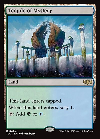 Temple of Mystery - Tarkir: Dragonstorm Commander