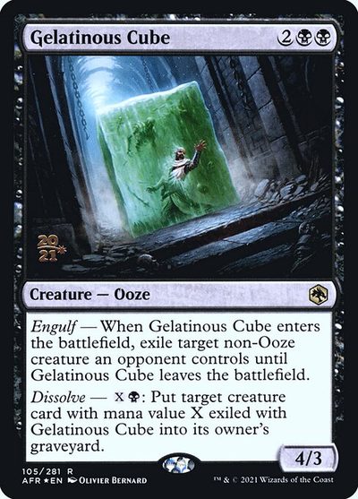 Gelatinous Cube - Adventures in the Forgotten Realms Promos