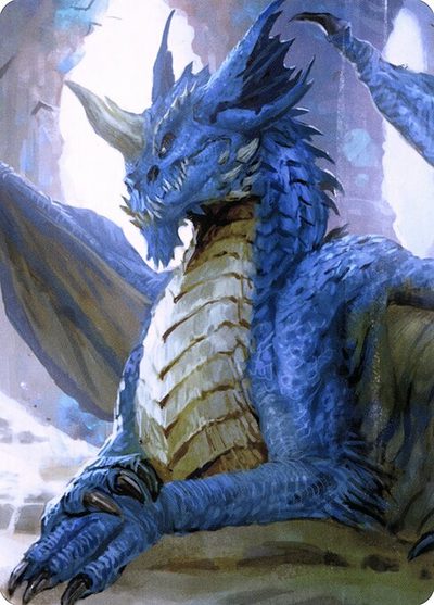 Young Blue Dragon // Young Blue Dragon - Battle for Baldur's Gate Art Series