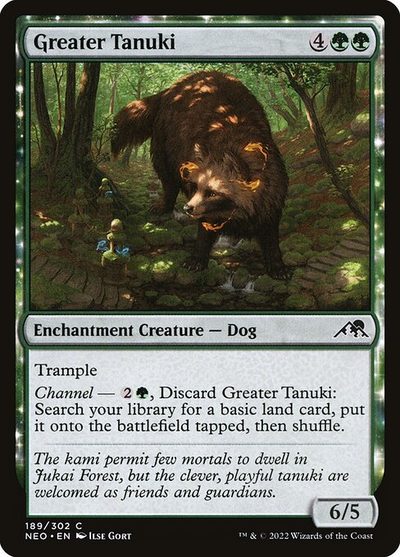 Greater Tanuki - Kamigawa: Neon Dynasty