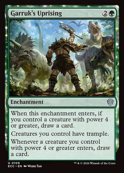 Garruk's Uprising - Lorwyn Eclipsed Commander