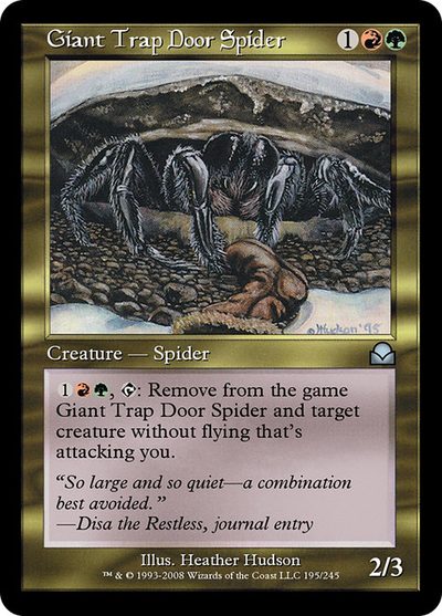 Giant Trap Door Spider - Masters Edition II