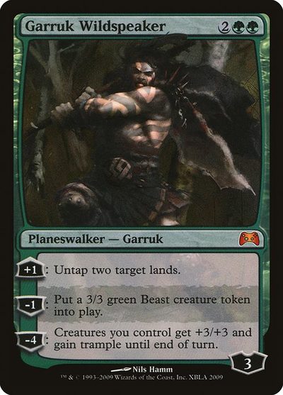 Garruk Wildspeaker - Duels of the Planeswalkers 2009 Promos