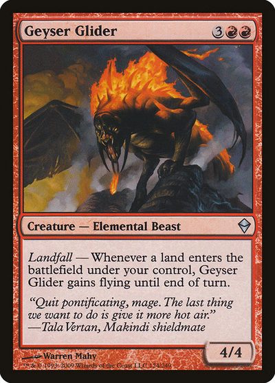Geyser Glider - Zendikar