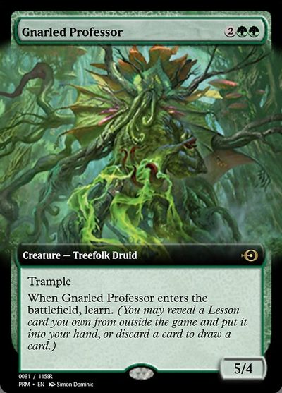 Gnarled Professor - Magic Online Promos